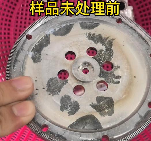 圆轮状清水铝件实拍